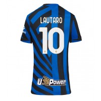 Maglie da calcio Inter Milan Lautaro Martinez #10 Prima Maglia Femminile 2024-25 Manica Corta